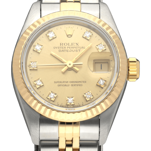 Rolex - Montre Lady-Datejust 69173G or et acier