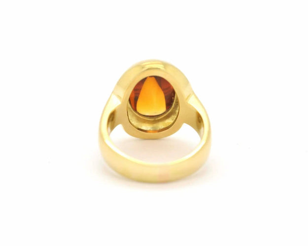 Bague 57 Pomellato - Bague en or jaune et quartz citrine 58 Facettes 154T21_M