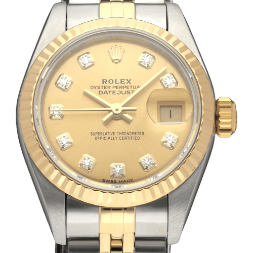 Rolex - Montre Lady-Datejust 69173G en or et acier