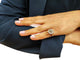 Bague 51 Gemmyo Lefkos - Bague marguerite en or rose et diamants 58 Facettes Gmyo-2370