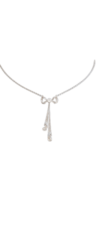 Collier Art déco - Collier négligé en or 18/14 ct et diamants 58 Facettes 1