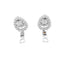 Boucles d'oreilles Boucheron - Boucles d'oreilles en or blanc, platine et diamants 58 Facettes 35714