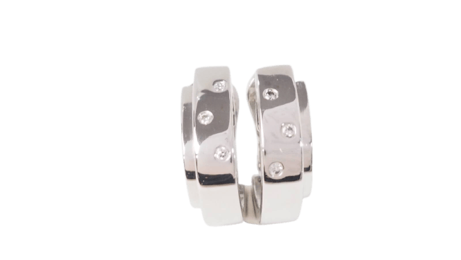 Boucles d'oreilles Piaget Possession - Boucles d'oreilles en or 18 kt et diamants 58 Facettes 32841