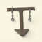 Boucles d'oreilles Dormeuses anciennes en or 18K deux tons et diamants 58 Facettes BO-DORM.DT