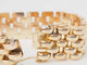 Bracelet Bracelet maille grain de riz en or rose 58 Facettes 33082