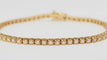 Bracelet Bracelet rivière en or jaune et diamants 1,50 ct 58 Facettes 32843