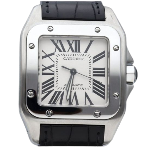 Cartier Santos 100 XL - Montre en acier