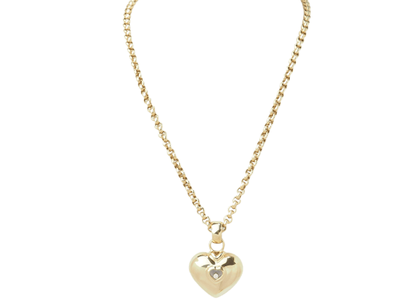 Chopard Happy Diamonds - Collier en or jaune et diamant