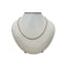 Collier Chaîne maille torsadée en or jaune 58 Facettes 330095980