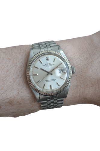 Montre Rolex Datejust - Montre référence 1601 avec bracelet Jubilee 58 Facettes Rolex DJ001