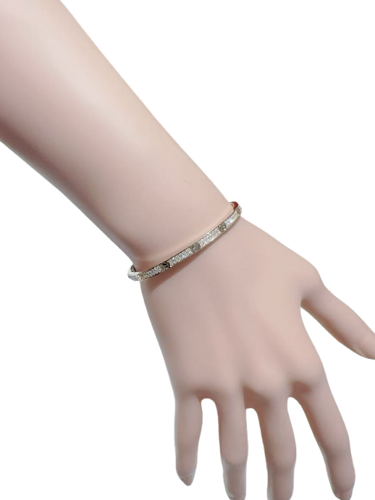 Cartier Love - Bracelet PM en or rose pavé diamants