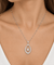 Collier Art déco - Collier en or blanc et diamants 58 Facettes 33429