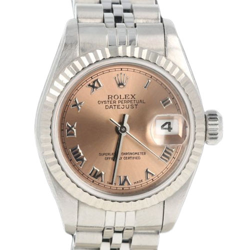 Rolex Lady-Datejust - Montre 26 mm en acier et or blanc