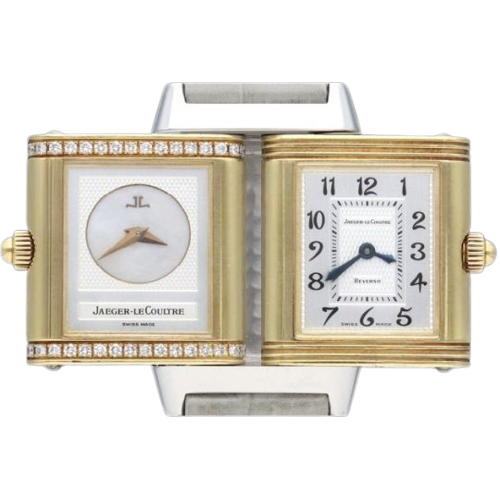 Jaeger-LeCoultre Reverso Duetto - Montre en acier et or jaune