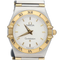 Omega Constellation - Montre femme en or jaune et acier