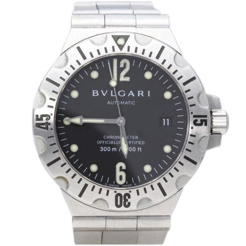 Bulgari Diagono - Montre en acier