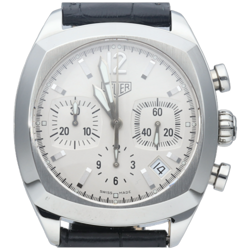TAG Heuer Monza - Montre chronographe en acier