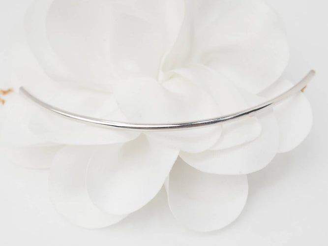 Collier Collier Arc en or rose et blanc 18 carats 58 Facettes F4646