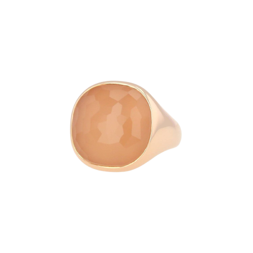 Pomellato Victoria - Bague en or 18 carats avec quartz rose