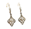 Dormeuses Art nouveau en or 18k et perle