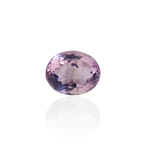 Pendentif Améthyste - Pierre ovale mixte de France 12,30 ct 58 Facettes #GG/L4020/NA82490