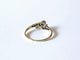 Bague 54 Toi et Moi - Bague en or jaune 18K, platine, diamants et perle 58 Facettes VERM20251219 - 155