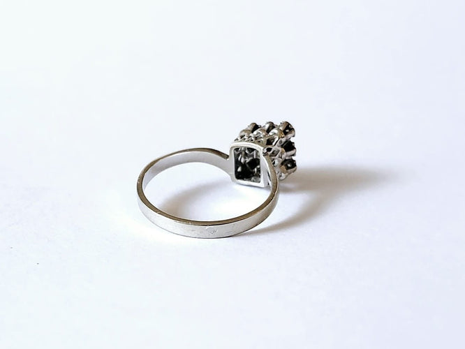 Bague 51 Bague en or gris 18K et diamants 58 Facettes VERM20251219 - 317