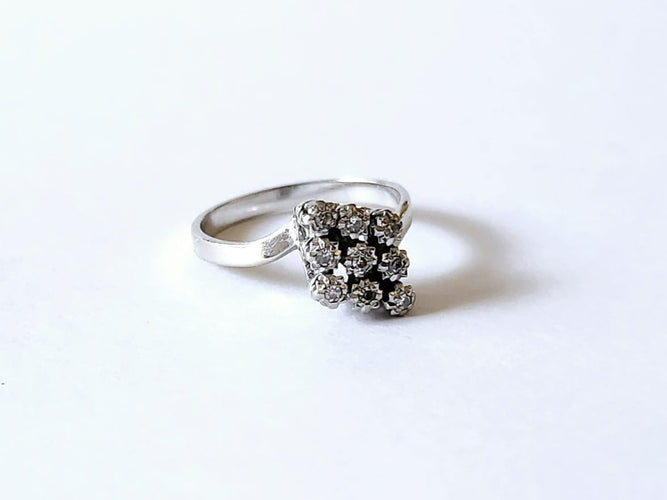 Bague 51 Bague en or gris 18K et diamants 58 Facettes VERM20251219 - 317