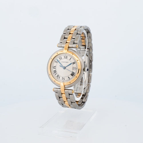Montre Cartier Panthère Vendôme - Montre LM en acier et or jaune 58 Facettes 360
