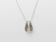 Collier Collier pendentif en or blanc et diamants 58 Facettes 29193