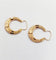 Boucles d'oreilles Créoles Art déco - Boucles d'oreilles en or rose 18k 58 Facettes A07383