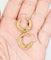 Boucles d'oreilles Créoles Art déco - Boucles d'oreilles en or rose 18k 58 Facettes A07383