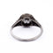 Bague 55 Bague ancienne en or blanc 18k avec diamant 58 Facettes AN570 P20 (00029)