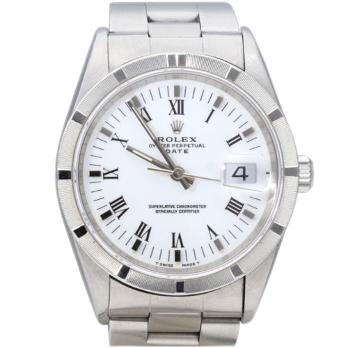 Rolex Datejust - Montre 34 mm en acier