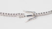 Collier Collier rivière en or blanc et diamants 58 Facettes 32848