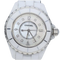 Chanel J12 - Montre 29 mm en céramique, nacre et diamants