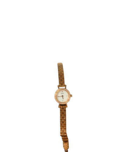 Hermès Faubourg - Montre en or rose et diamants