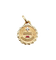 Augis - Pendentif médaille d'amour en or rose et rubis