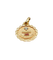 Augis - Pendentif médaille d'amour en or rose et rubis