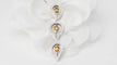 Collier Collier en or blanc, citrines et diamants 58 Facettes 32805b