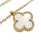 Collier Van Cleef & Arpels Vintage Alhambra - Collier pendentif en or jaune et nacre 58 Facettes cynmfktn93