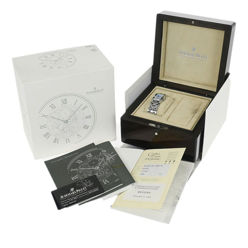 Montre Audemars Piguet - Montre Promesse quartz métal argenté et diamants 58 Facettes gha7u8xz7d