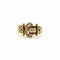 Bague 48 Bague boucle vintage en or 18K, diamants et rubis 58 Facettes A2009Q