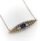 Collier Pendentif collier victorien en or 14K, diamants et saphir 58 Facettes A2009P