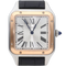 Cartier Santos Dumont - Montre en or rose et acier