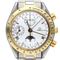 Omega Speedmaster - Montre chronographe automatique en or jaune et acier