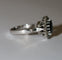 Bague 55.5 Bague marguerite en or blanc, saphir et diamants 58 Facettes 613