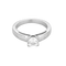Bague 51 Bague solitaire en or blanc et diamant 0,60 carat 58 Facettes B260368