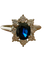 Marguerite - Bague en or blanc, saphir et diamants