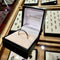 Bague 55 Bague en or blanc et jaune 14k avec diamants taille brillant 58 Facettes 96DE805196C141E4955672D632F8958A